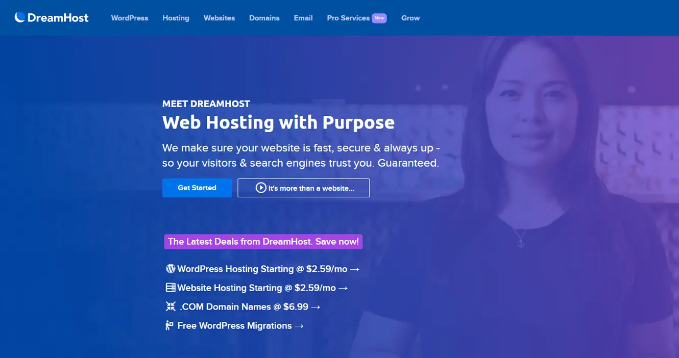 DreamHost - Najbolji VPS hosting u oblaku