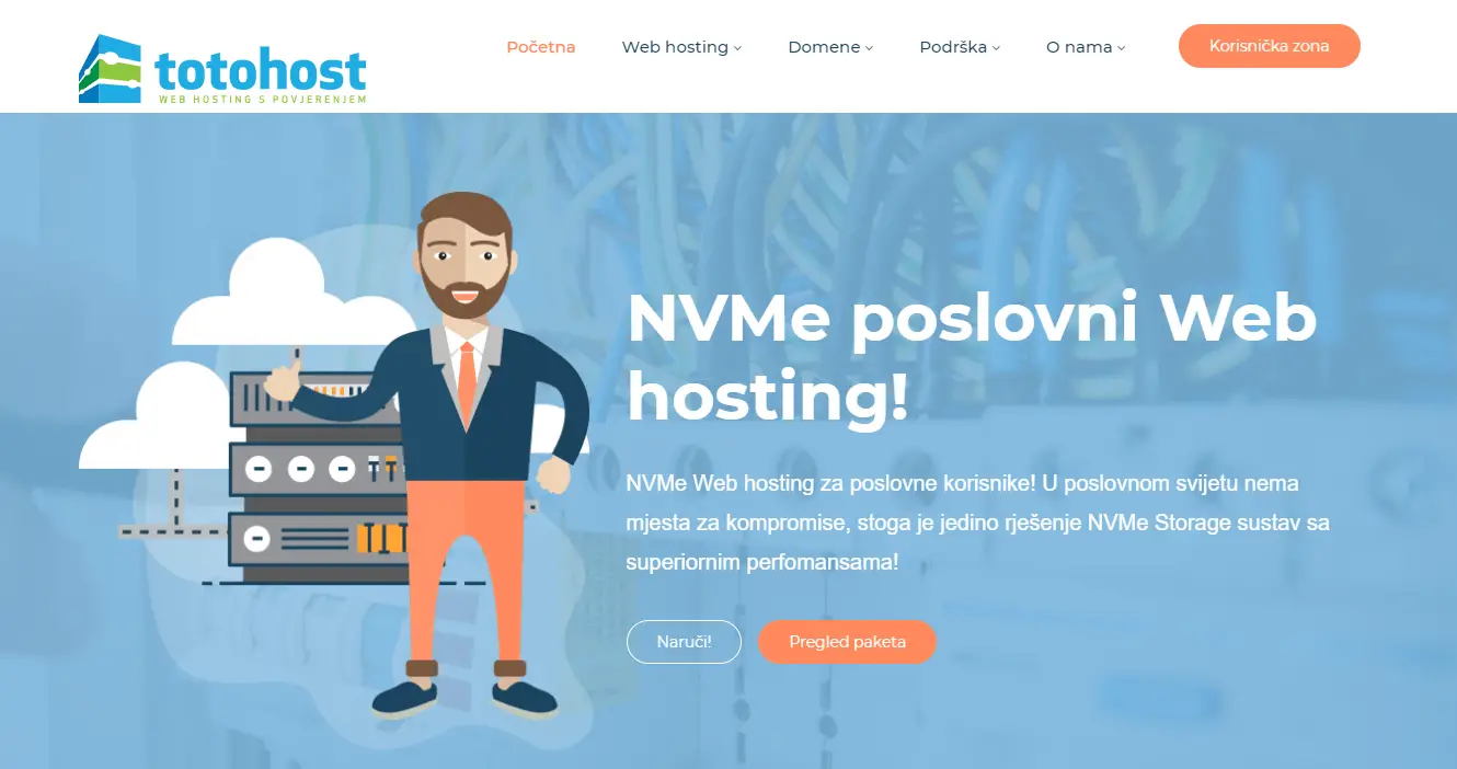 Totohost - Najjeftiniji web hosting u hrvatskoj
